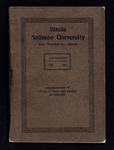 Sixth Annual Catalogue of Illinois Holiness University 1914-1915
