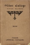 Olivet College Sixteenth Annual Catalog 1925-1927