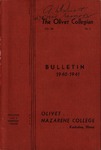 The Olivet Collegian 1940-1941 by Olivet Nazarene University