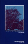 Olivet Nazarene College Annual Catalog 1974-1975 by Olivet Nazarene University