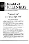 Herald of Holiness Volume 49 Number 34 (1960)
