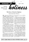 Herald of Holiness Volume 41, Number 05 (1952)