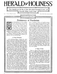 Herald of Holiness Volume 07, Number 41 (1919)