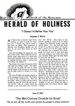 Herald of Holiness Volume 40, Number 14 (1951)