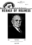 Herald of Holiness Volume 40, Number 18 (1951) by Stephen S. White (Editor)