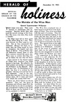 Herald of Holiness Volume 40, Number 40 (1951) by Stephen S. White (Editor)