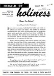 Herald of Holiness Volume 40, Number 43 (1952)