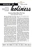 Herald of Holiness Volume 40, Number 45 (1952)