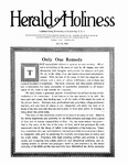 Herald of Holiness Volume 09, Number 11 (1920)