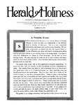 Herald of Holiness Volume 09, Number 25 (1920)