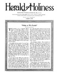 Herald of Holiness Volume 09, Number 28 (1920)