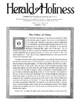 Herald of Holiness Volume 09, Number 33 (1920) by B. F. Haynes (Editor)