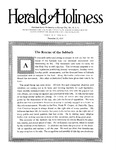 Herald of Holiness Volume 09, Number 38 (1920)