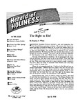 Herald of Holiness Volume 39, Number 14 (1950) by Stephen S. White (Editor)