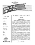 Herald of Holiness Volume 39, Number 25 (1950)