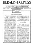 Herald of Holiness Volume 10, Number 10 by B. F. Haynes (Editor)