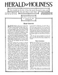 Herald of Holiness Volume 10, Number 29 by B. F. Haynes (Editor)