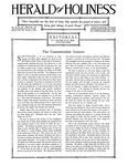 Herald of Holiness Volume 10, Number 48 by B. F. Haynes (Editor)