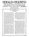 Herald of Holiness Volume 10, Number 52 by B. F. Haynes (Editor)