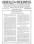 Herald of Holiness Volume 11, Number 31 by J. B. Chapman (Editor)