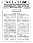 Herald of Holiness Volume 11, Number 36 by J. B. Chapman (Editor)