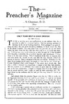 Preacher's Magazine Volume 07 Number 08 by J. B. Chapman (Editor)