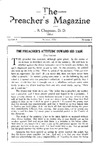 Preachers Magazine Volume 08 Number 08 by J. B. Chapman (Editor)
