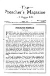 Preachers Magazine Volume 10 Number 03 by J. B. Chapman (Editor)