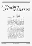 Preachers Magazine Volume 16 Number 01 by J. B. Chapman (Editor)