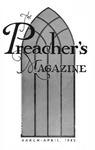Preacher's Magazine Volume 20 Number 02 by J. B. Chapman (Editor)
