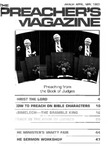 Preacher's Magazine Volume 58 Number 03 by Wesley Tracy (Editor)