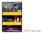 Department of Music Programs 2020-2021 by Department of Music, Olivet Nazarene University