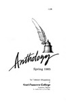 Anthology 1985:  The Literary Magazine of Olivet Nazarene College
